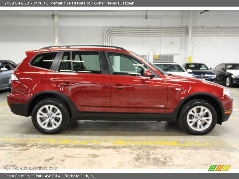  2009 X3 xDrive30i Vermillion Red Metallic