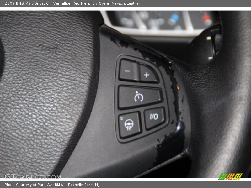 Vermillion Red Metallic / Oyster Nevada Leather 2009 BMW X3 xDrive30i