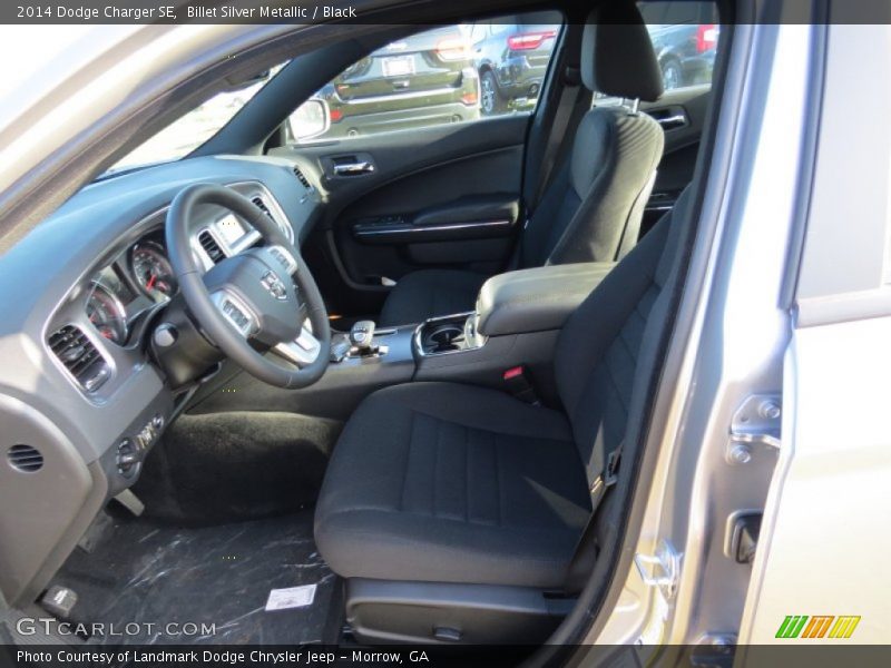 Billet Silver Metallic / Black 2014 Dodge Charger SE