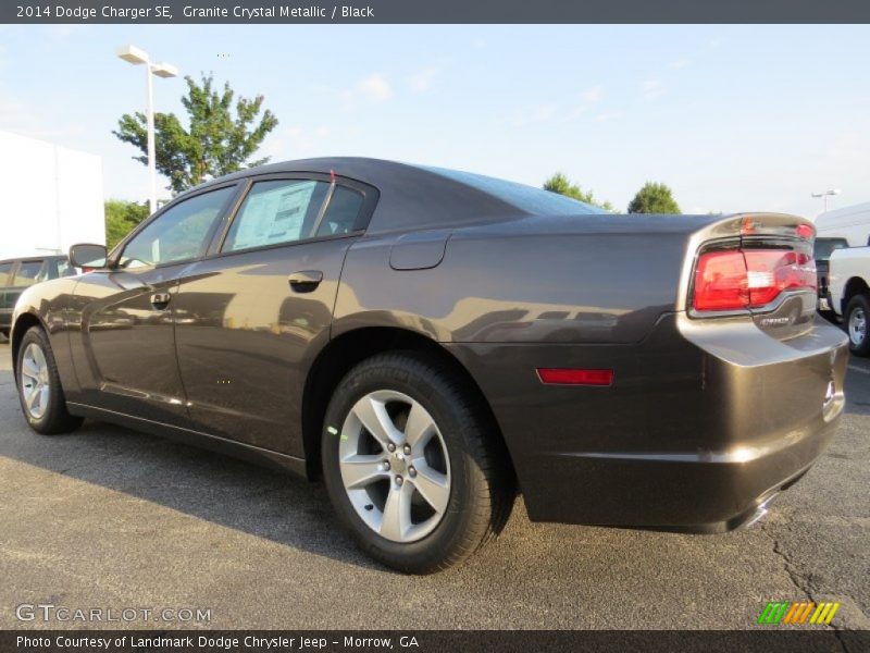 Granite Crystal Metallic / Black 2014 Dodge Charger SE