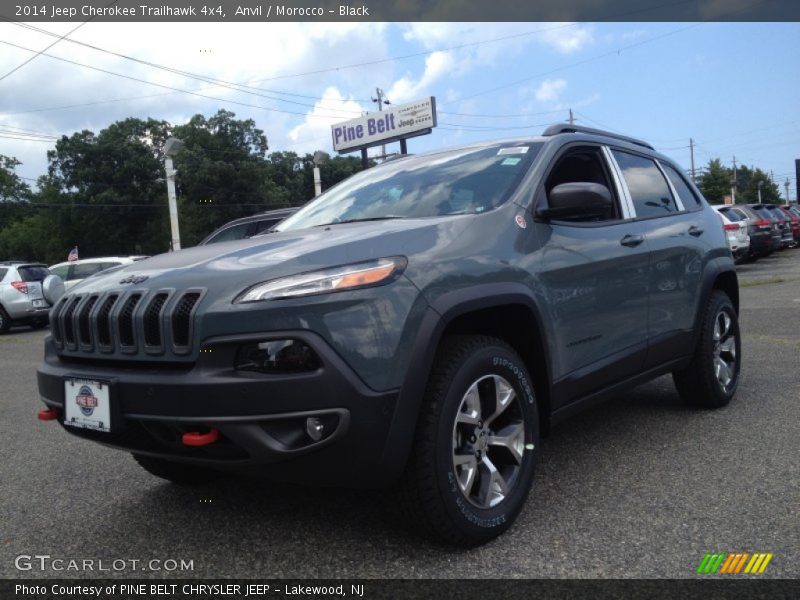 Anvil / Morocco - Black 2014 Jeep Cherokee Trailhawk 4x4