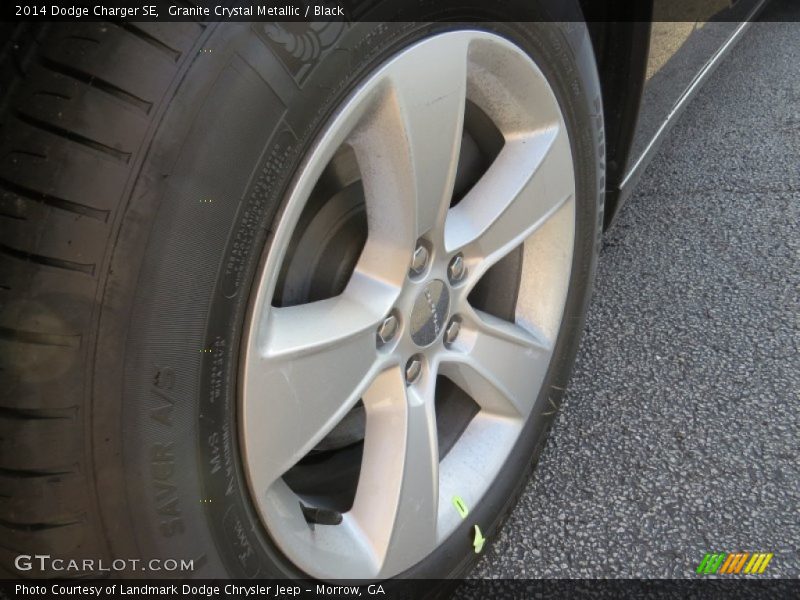 Granite Crystal Metallic / Black 2014 Dodge Charger SE
