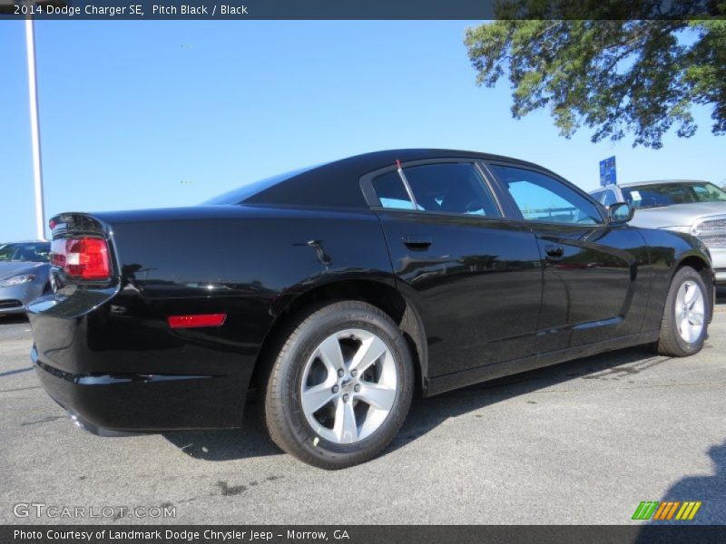 Pitch Black / Black 2014 Dodge Charger SE