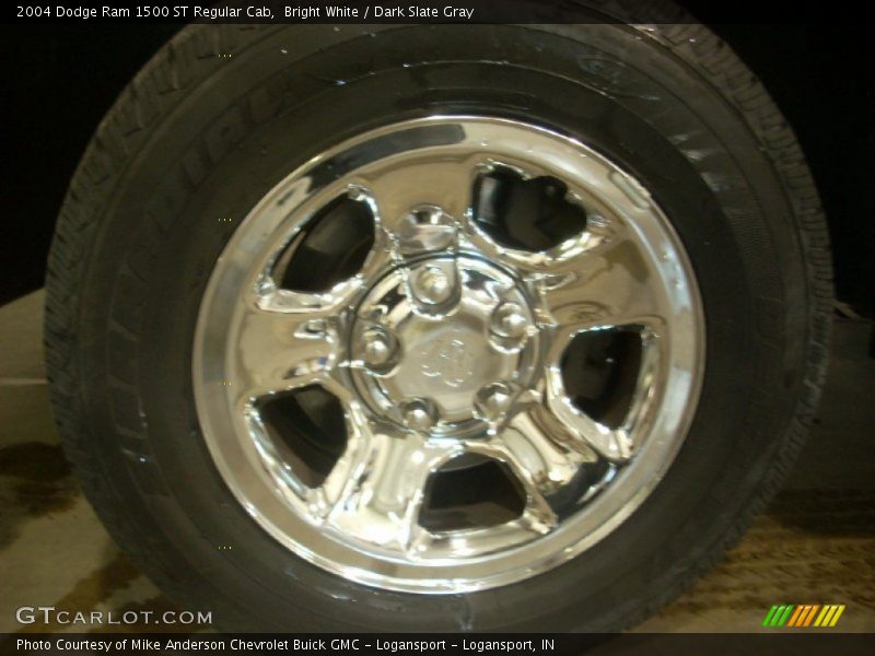 Bright White / Dark Slate Gray 2004 Dodge Ram 1500 ST Regular Cab