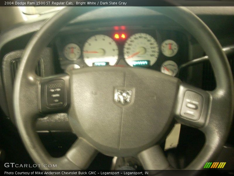 Bright White / Dark Slate Gray 2004 Dodge Ram 1500 ST Regular Cab