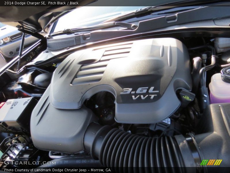 Pitch Black / Black 2014 Dodge Charger SE