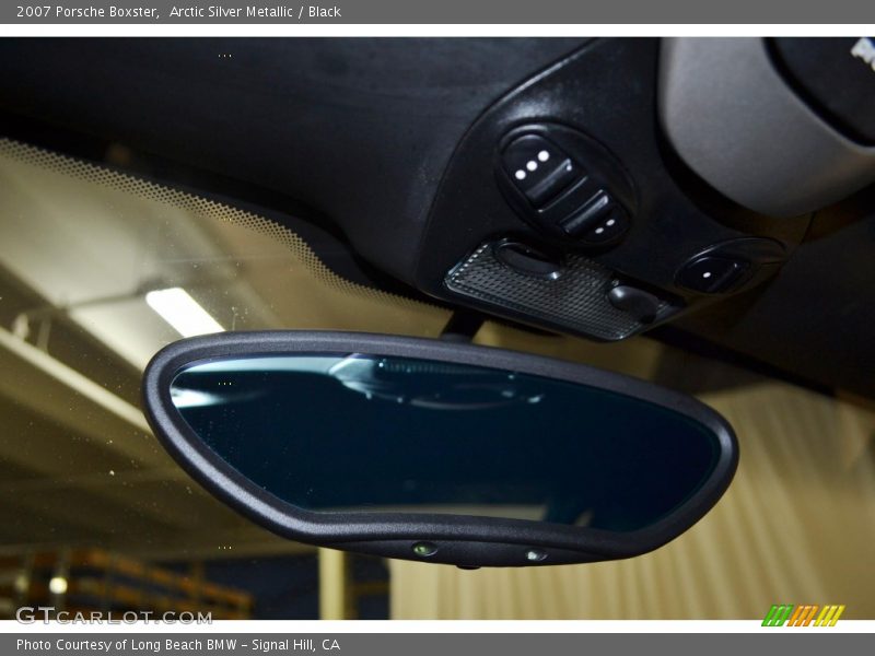Arctic Silver Metallic / Black 2007 Porsche Boxster