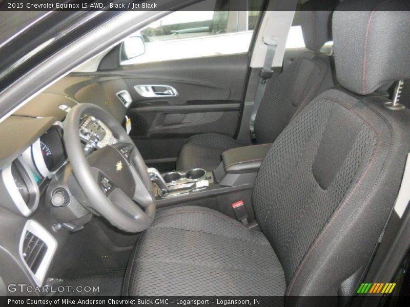 Black / Jet Black 2015 Chevrolet Equinox LS AWD