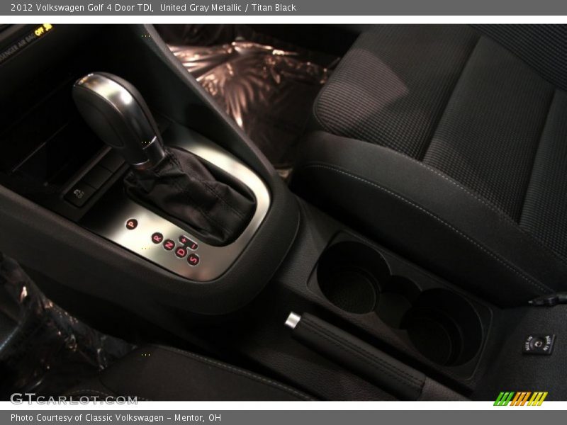 United Gray Metallic / Titan Black 2012 Volkswagen Golf 4 Door TDI