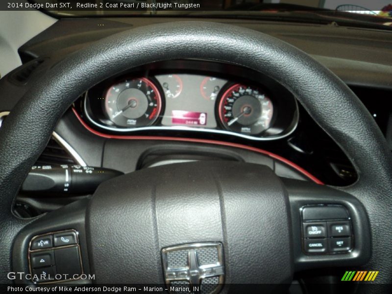 Redline 2 Coat Pearl / Black/Light Tungsten 2014 Dodge Dart SXT