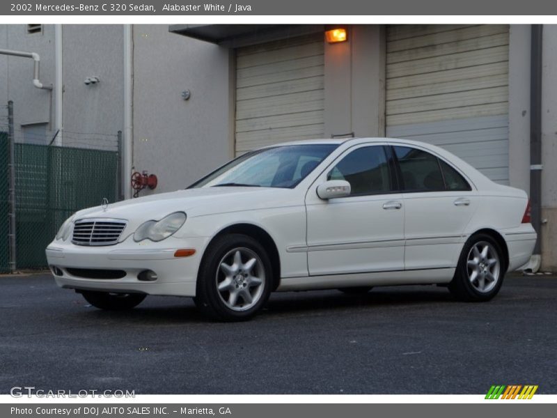 Front 3/4 View of 2002 C 320 Sedan