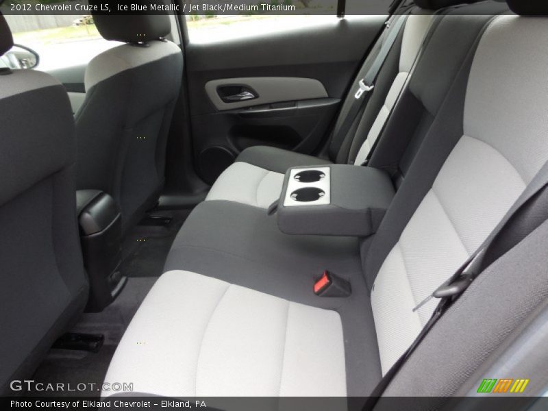 Ice Blue Metallic / Jet Black/Medium Titanium 2012 Chevrolet Cruze LS