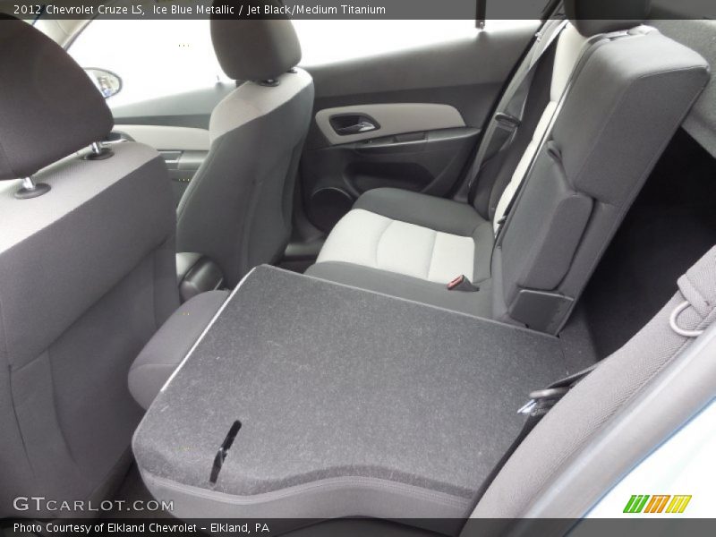 Ice Blue Metallic / Jet Black/Medium Titanium 2012 Chevrolet Cruze LS