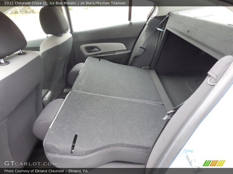 Ice Blue Metallic / Jet Black/Medium Titanium 2012 Chevrolet Cruze LS