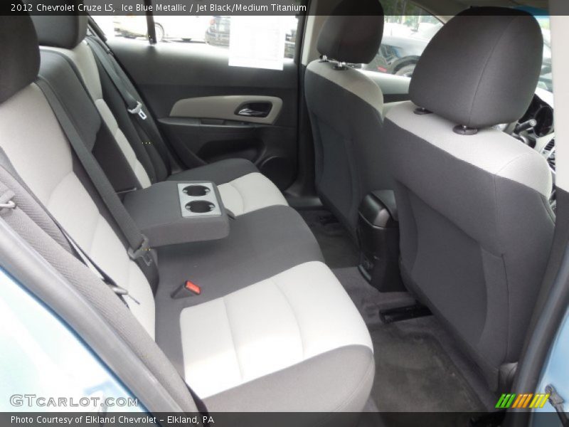 Ice Blue Metallic / Jet Black/Medium Titanium 2012 Chevrolet Cruze LS