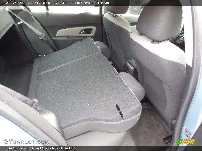 Ice Blue Metallic / Jet Black/Medium Titanium 2012 Chevrolet Cruze LS