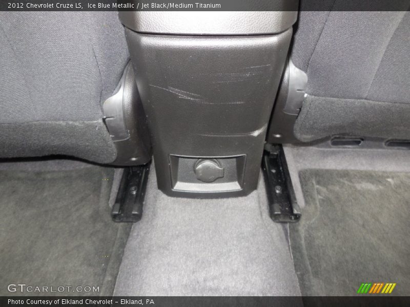 Ice Blue Metallic / Jet Black/Medium Titanium 2012 Chevrolet Cruze LS