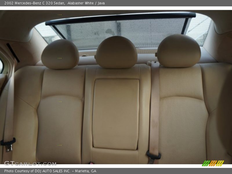 Alabaster White / Java 2002 Mercedes-Benz C 320 Sedan