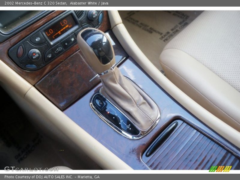 Alabaster White / Java 2002 Mercedes-Benz C 320 Sedan
