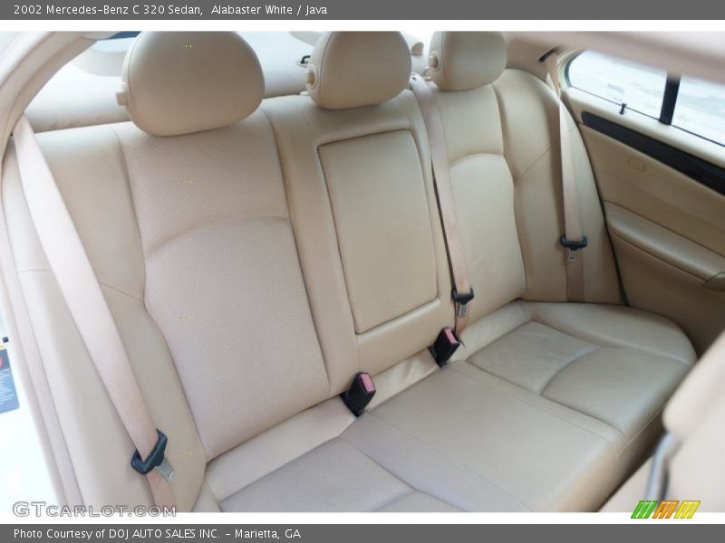 Alabaster White / Java 2002 Mercedes-Benz C 320 Sedan