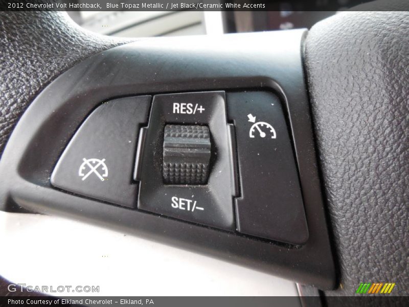 Blue Topaz Metallic / Jet Black/Ceramic White Accents 2012 Chevrolet Volt Hatchback