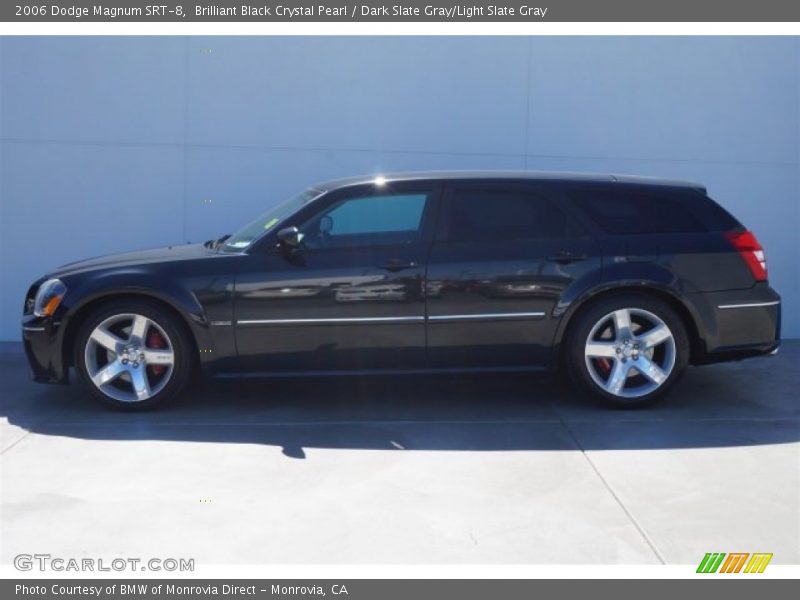 Brilliant Black Crystal Pearl / Dark Slate Gray/Light Slate Gray 2006 Dodge Magnum SRT-8