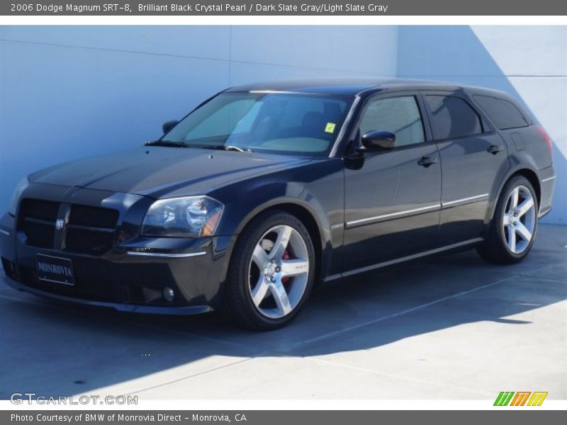 Brilliant Black Crystal Pearl / Dark Slate Gray/Light Slate Gray 2006 Dodge Magnum SRT-8