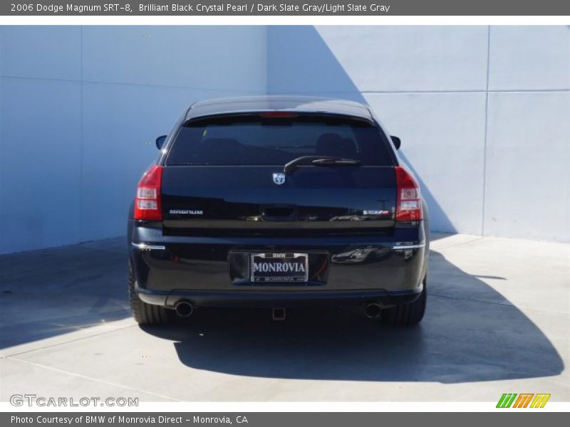 Brilliant Black Crystal Pearl / Dark Slate Gray/Light Slate Gray 2006 Dodge Magnum SRT-8