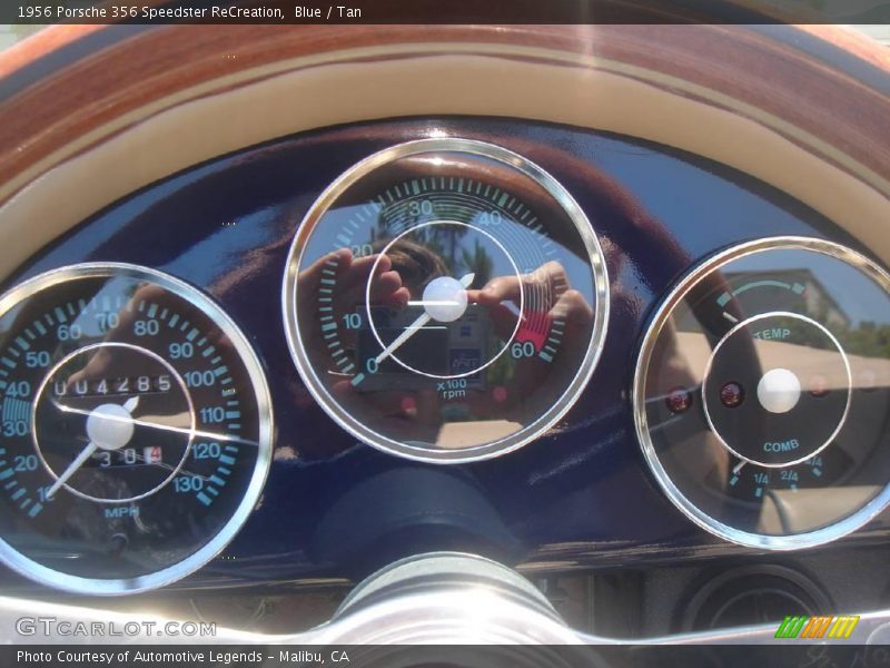 Blue / Tan 1956 Porsche 356 Speedster ReCreation