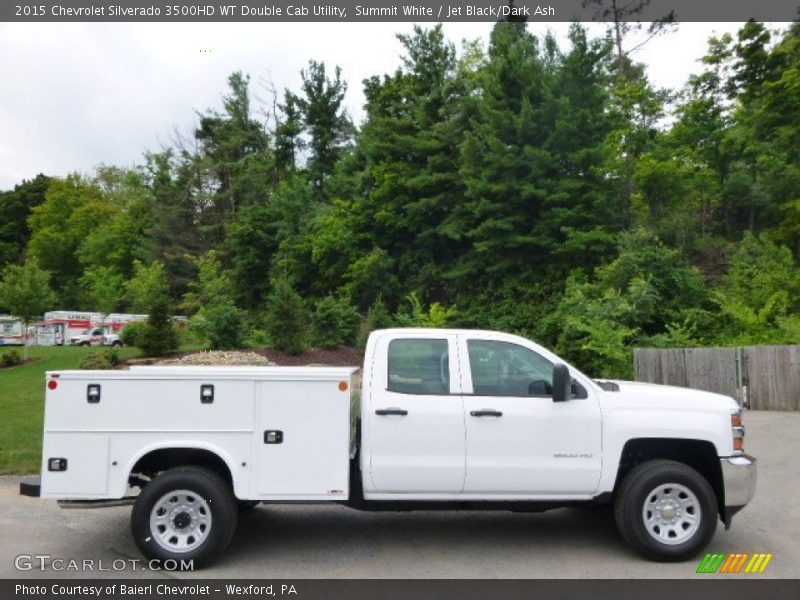  2015 Silverado 3500HD WT Double Cab Utility Summit White