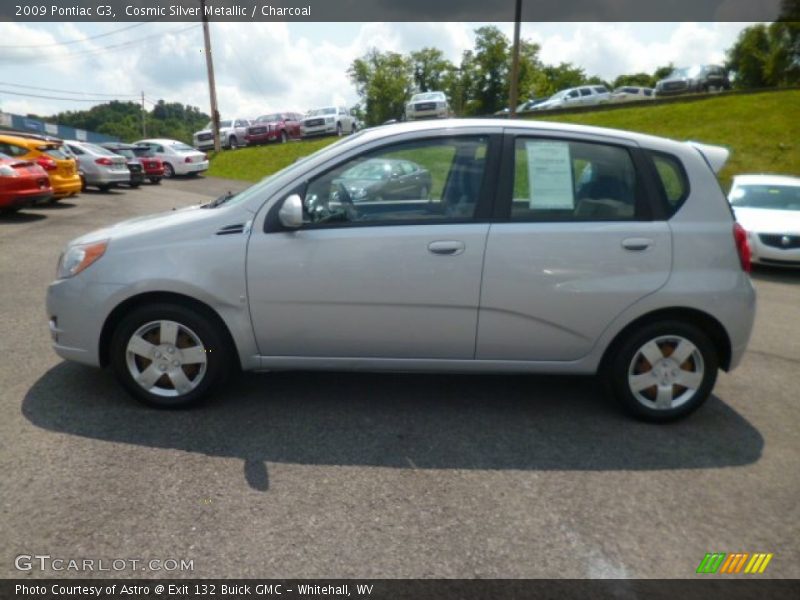 Cosmic Silver Metallic / Charcoal 2009 Pontiac G3