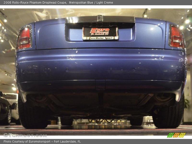 Metropolitan Blue / Light Creme 2008 Rolls-Royce Phantom Drophead Coupe