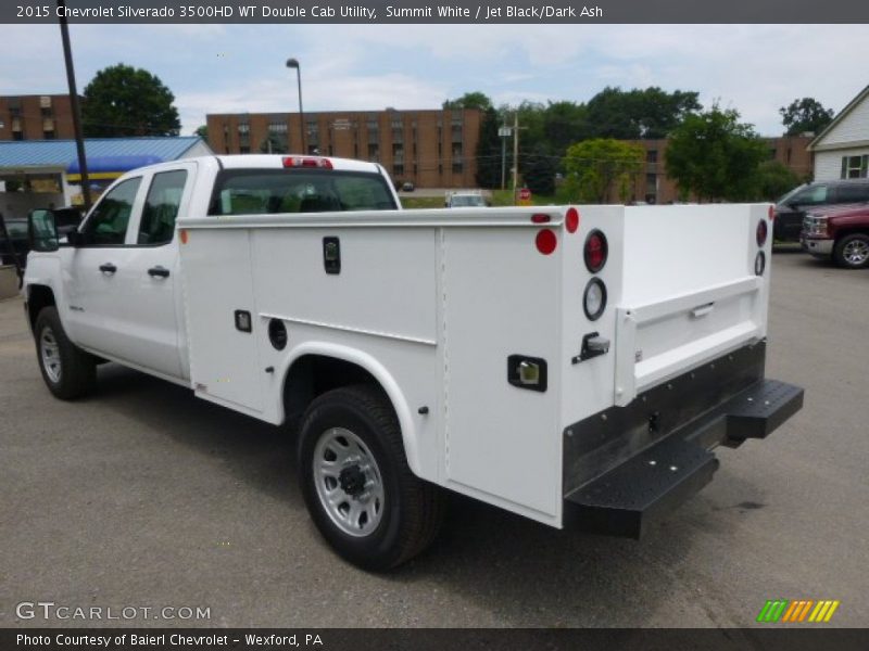  2015 Silverado 3500HD WT Double Cab Utility Summit White
