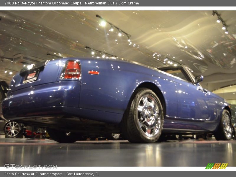 Metropolitan Blue / Light Creme 2008 Rolls-Royce Phantom Drophead Coupe