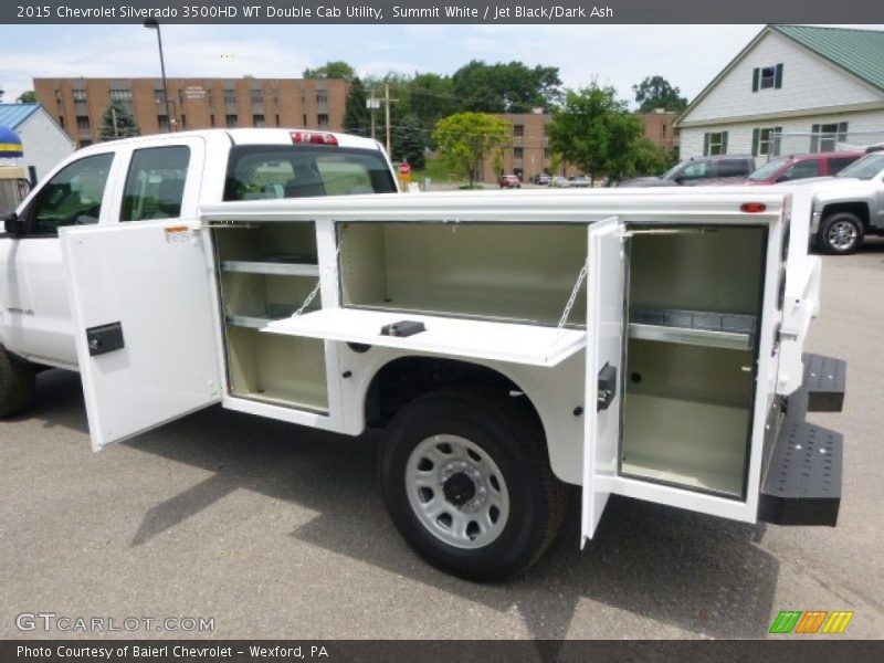  2015 Silverado 3500HD WT Double Cab Utility Summit White