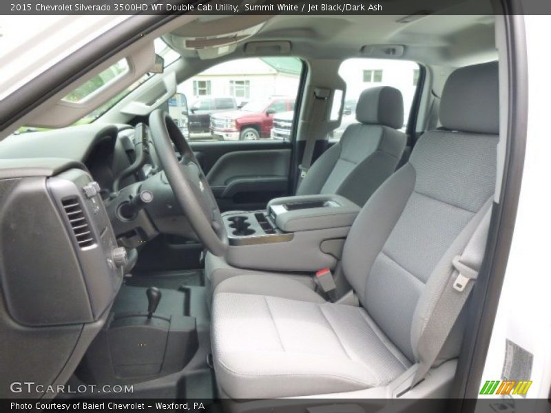 Front Seat of 2015 Silverado 3500HD WT Double Cab Utility