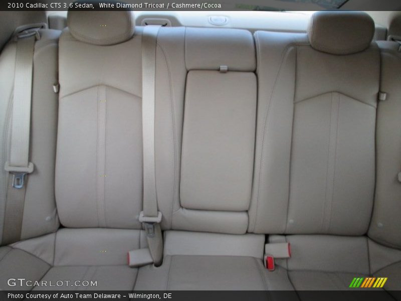 White Diamond Tricoat / Cashmere/Cocoa 2010 Cadillac CTS 3.6 Sedan