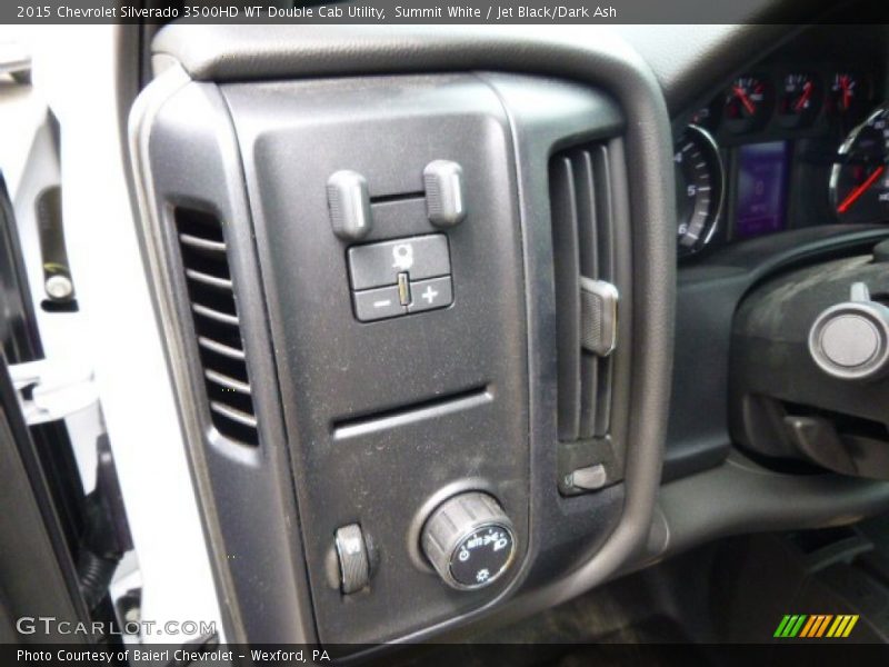 Controls of 2015 Silverado 3500HD WT Double Cab Utility