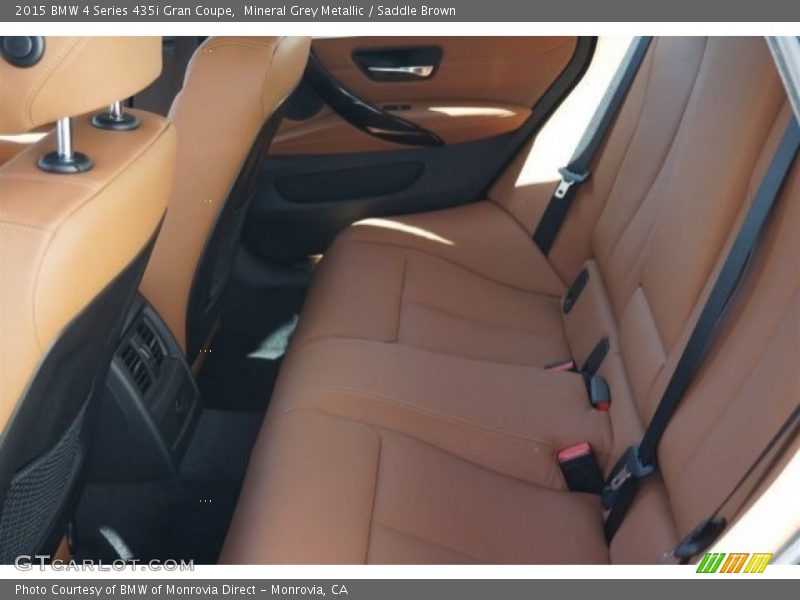 Rear Seat of 2015 4 Series 435i Gran Coupe