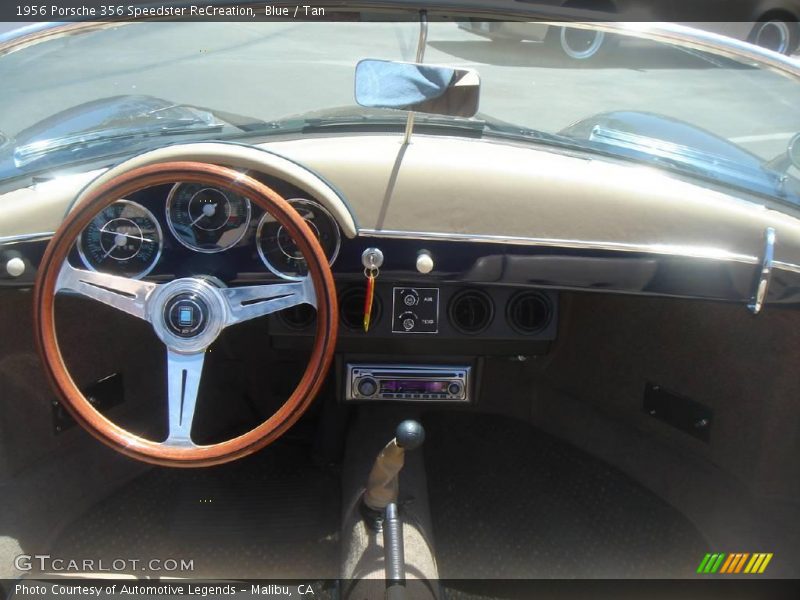 Blue / Tan 1956 Porsche 356 Speedster ReCreation