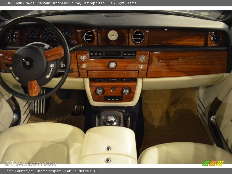 Dashboard of 2008 Phantom Drophead Coupe 