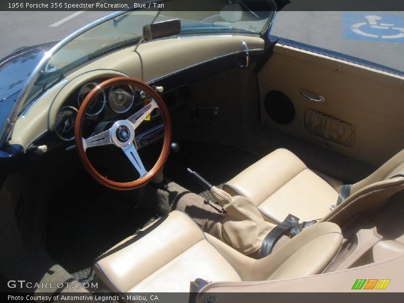 Blue / Tan 1956 Porsche 356 Speedster ReCreation