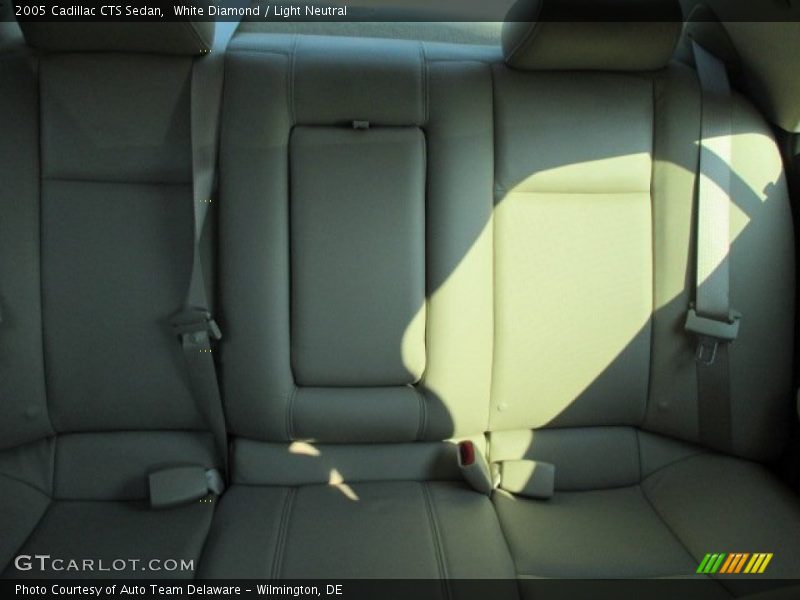 White Diamond / Light Neutral 2005 Cadillac CTS Sedan