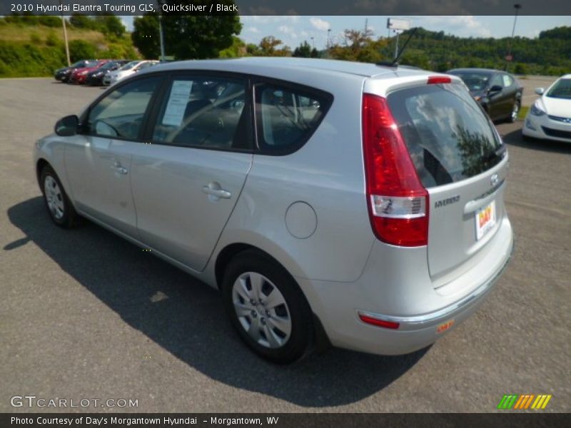 Quicksilver / Black 2010 Hyundai Elantra Touring GLS