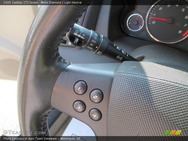 White Diamond / Light Neutral 2005 Cadillac CTS Sedan
