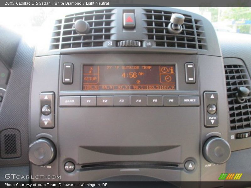 White Diamond / Light Neutral 2005 Cadillac CTS Sedan