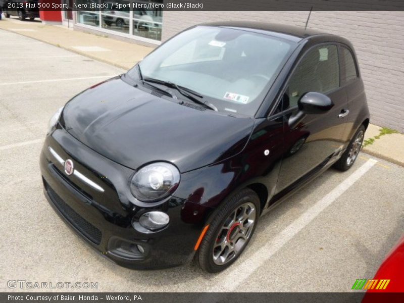 Nero (Black) / Sport Nero/Nero (Black/Black) 2013 Fiat 500 Sport