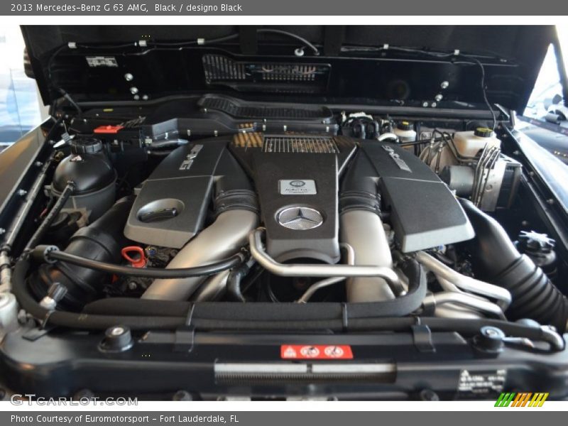 2013 G 63 AMG Engine - 5.5 Liter AMG Twin-Turbocharged DOHC 32-Valve VVT V8