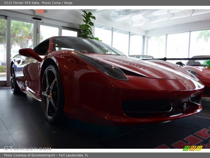 Rosso Corsa / Beige 2013 Ferrari 458 Italia