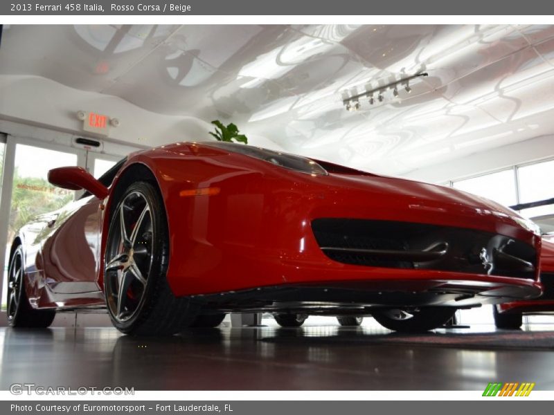 Rosso Corsa / Beige 2013 Ferrari 458 Italia